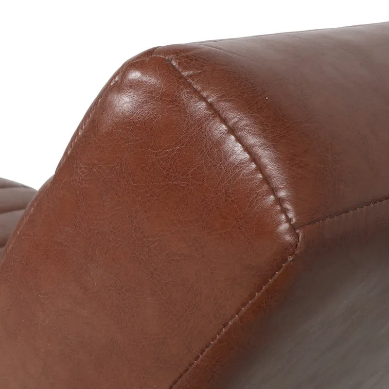 Chaise longue rembourrée Stillmore avec surpiqûres en canal de Christopher Knight Home