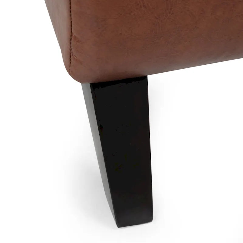 Chaise longue rembourrée Stillmore avec surpiqûres en canal de Christopher Knight Home