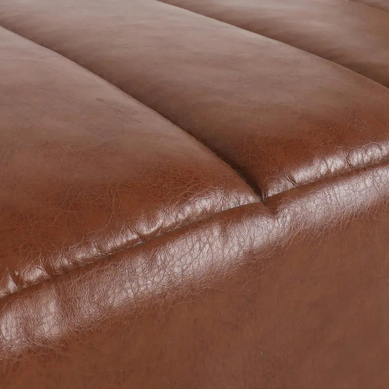 Chaise longue rembourrée Stillmore avec surpiqûres en canal de Christopher Knight Home
