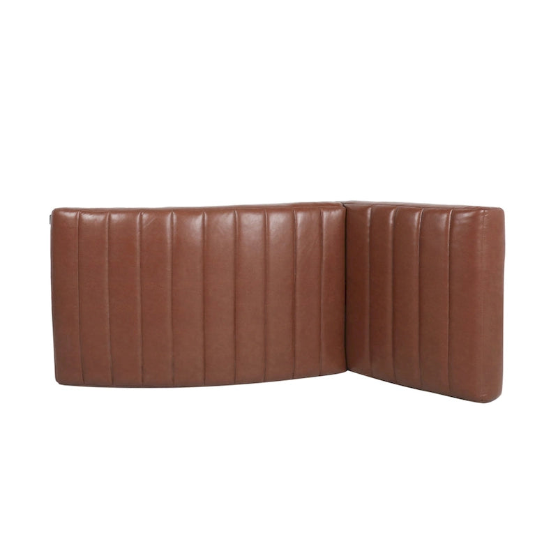 Chaise longue rembourrée Stillmore avec surpiqûres en canal de Christopher Knight Home