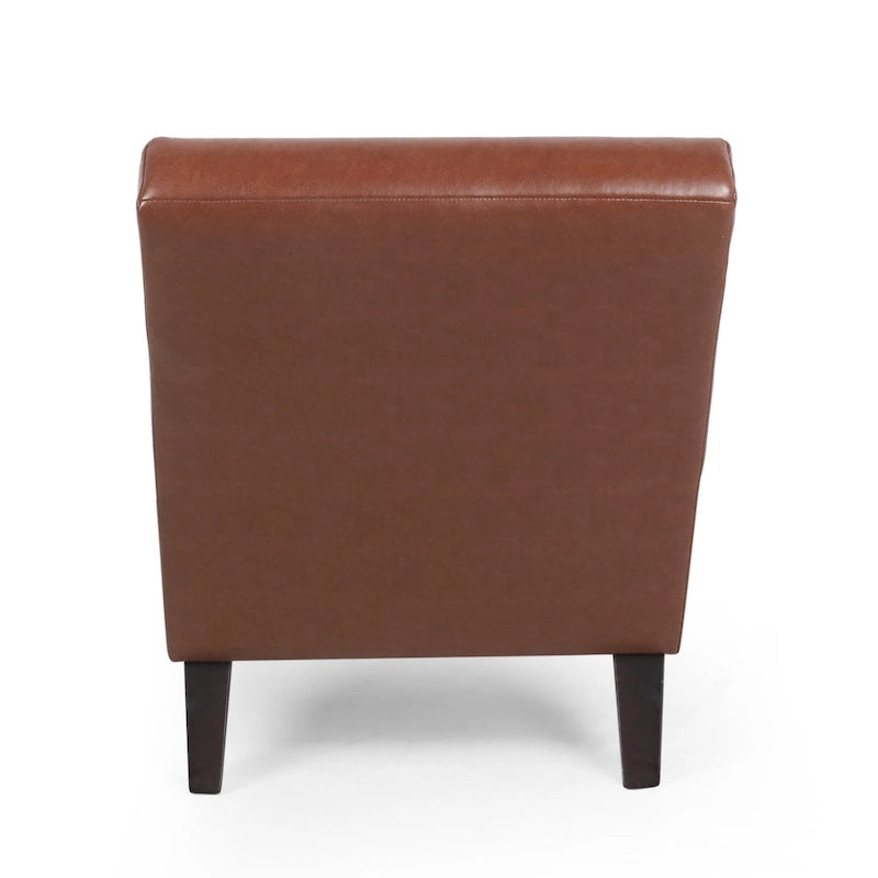 Chaise longue rembourrée Stillmore avec surpiqûres en canal de Christopher Knight Home