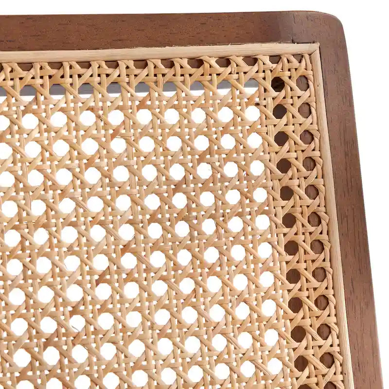 Chaise d'appoint Lifestorey Serena en rotin et bois massif