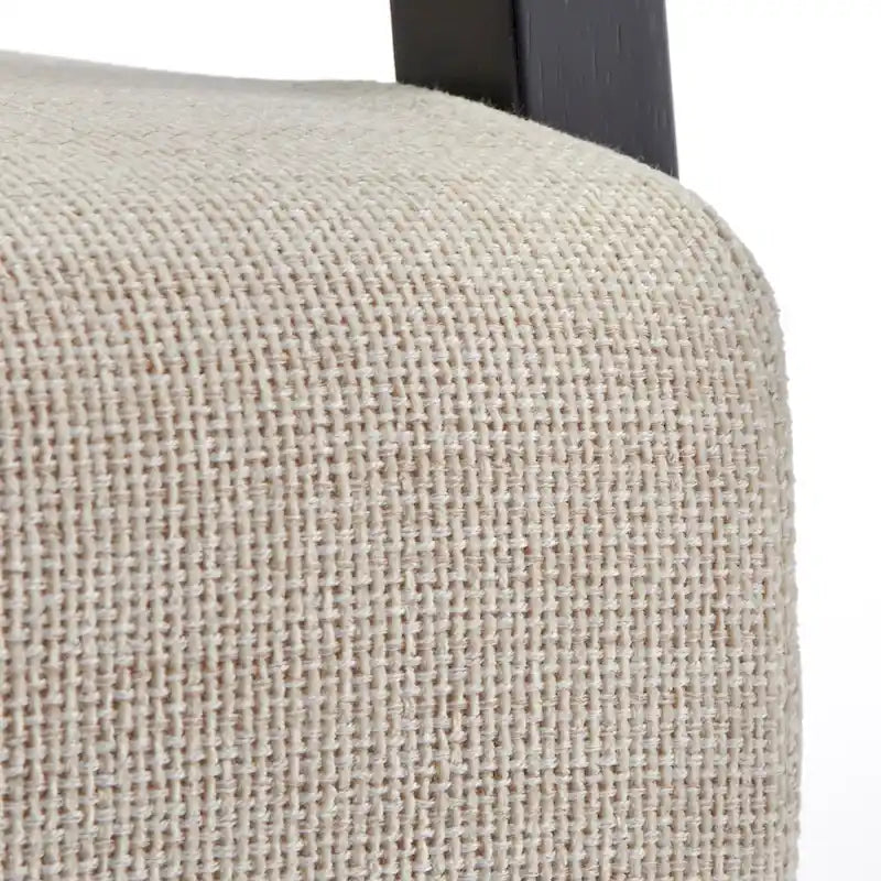 Chaise d'appoint Lifestorey Serena en rotin et bois massif