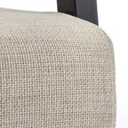 Chaise d'appoint Lifestorey Serena en rotin et bois massif