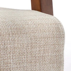 Chaise d'appoint Lifestorey Serena en rotin et bois massif