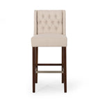 Tabouret de bar à oreilles capitonné Bayliss (Lot de 2) par Christopher Knight Home