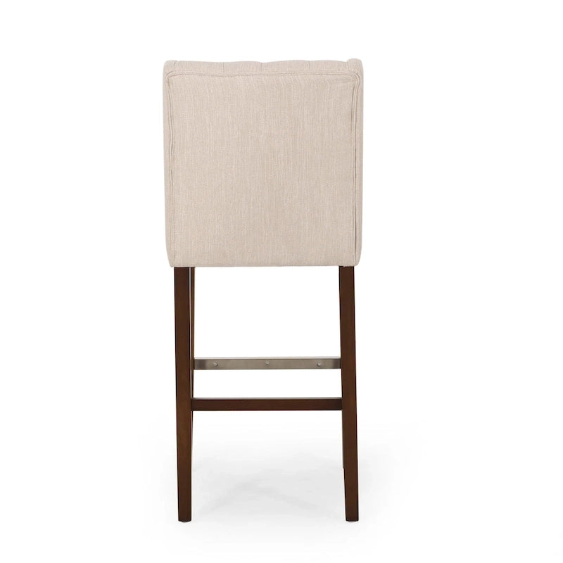 Tabouret de bar à oreilles capitonné Bayliss (Lot de 2) par Christopher Knight Home