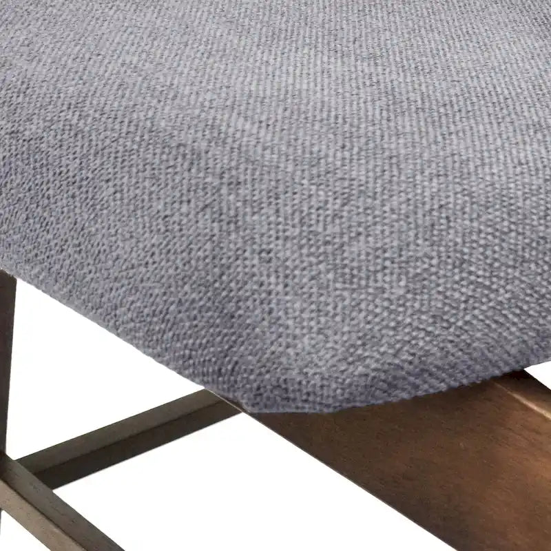 Chaises de salle à manger Stocker en tissu et bois d'hévéa (lot de 2) par Christopher Knight Home