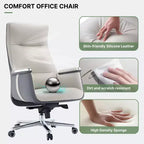 EUREKA ERGONOMIC Royal II, Chaise de bureau exécutive à dossier haut