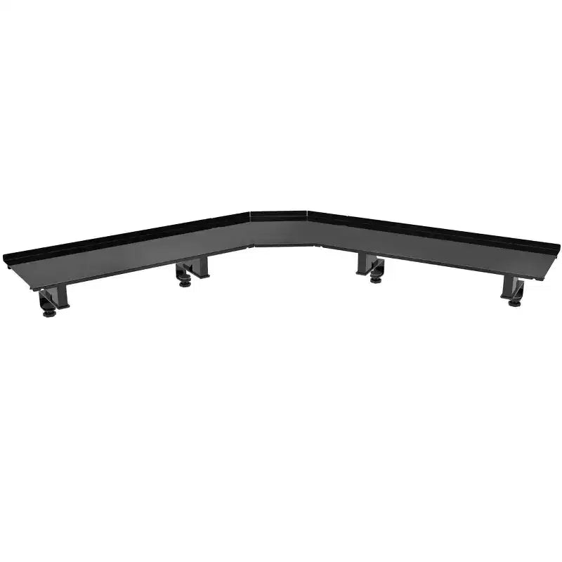 Stand Up Desk Store Clamp-On Adjustable Height Desk Shelf Monitor Stand