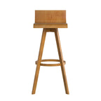 Tabouret en bois pivotant Ellery Mid-Century Modern (Lot de 2) iNSPIRE Q Modern