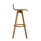 Tabouret en bois pivotant Ellery Mid-Century Modern (Lot de 2) iNSPIRE Q Modern