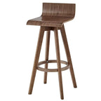 Tabouret en bois pivotant Ellery Mid-Century Modern (Lot de 2) iNSPIRE Q Modern