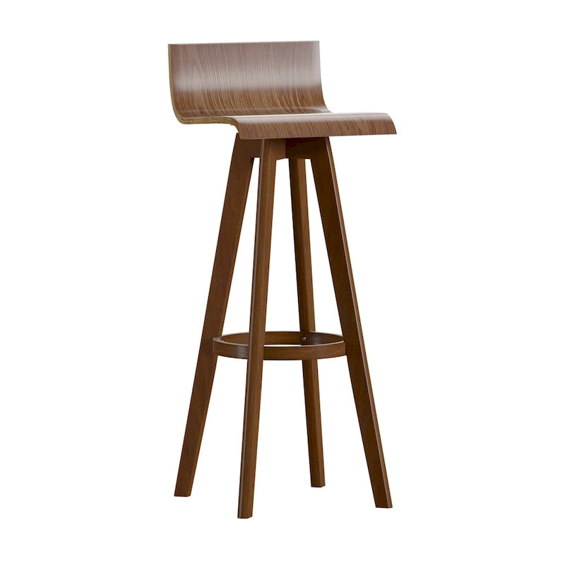 Tabouret en bois pivotant Ellery Mid-Century Modern (Lot de 2) iNSPIRE Q Modern