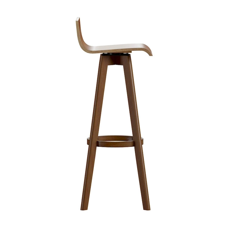 Tabouret en bois pivotant Ellery Mid-Century Modern (Lot de 2) iNSPIRE Q Modern