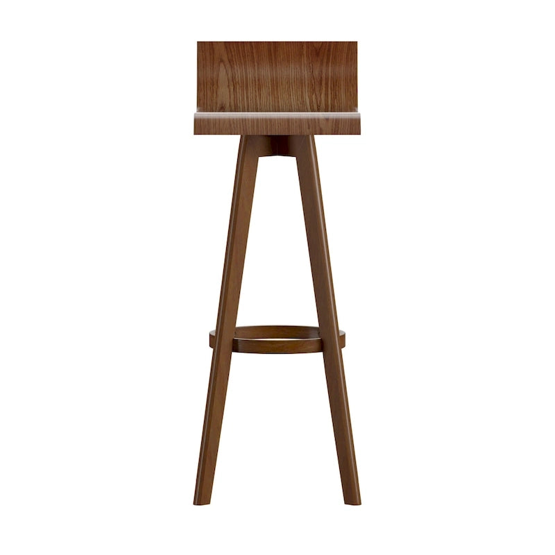 Tabouret en bois pivotant Ellery Mid-Century Modern (Lot de 2) iNSPIRE Q Modern