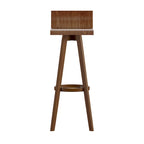 Tabouret en bois pivotant Ellery Mid-Century Modern (Lot de 2) iNSPIRE Q Modern