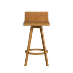 Tabouret en bois pivotant Ellery Mid-Century Modern (Lot de 2) iNSPIRE Q Modern
