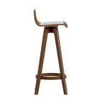 Tabouret en bois pivotant Ellery Mid-Century Modern (Lot de 2) iNSPIRE Q Modern