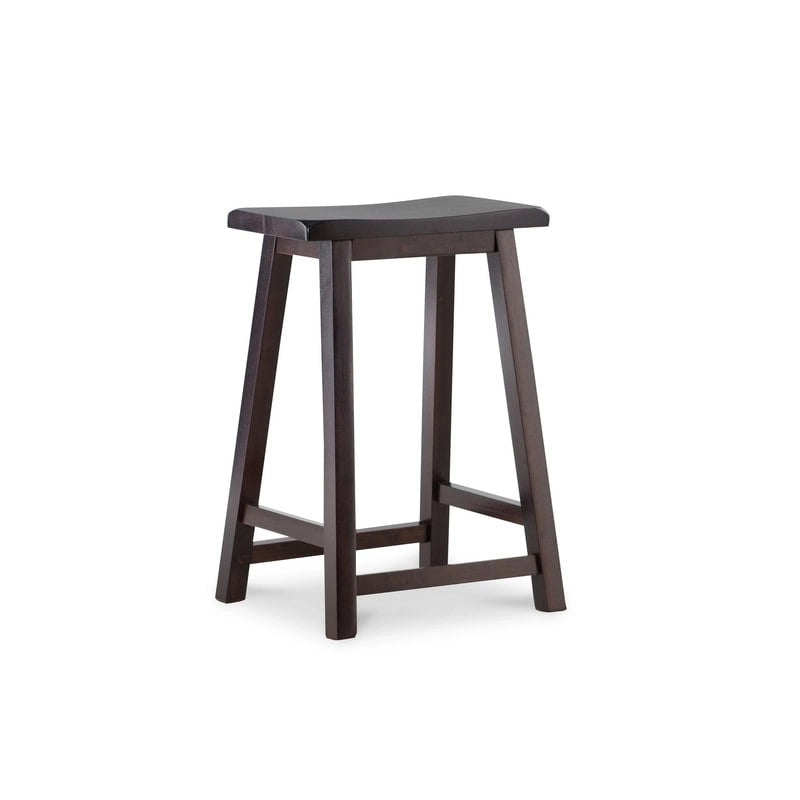 Tabouret de comptoir sans dossier Linon Cackleberry Saddle Seat - N/A