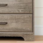 Commode double 8 tiroirs Versa Country Cottage