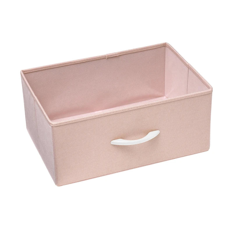 Commode 5 tiroirs pour chambre à coucher - Meuble de rangement vertical - Commode en tissu