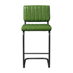 Tabourets de bar rembourrés style rustique Art Leon, hauteur comptoir (lot de 2)