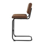 Tabourets de bar rembourrés style rustique Art Leon, hauteur comptoir (lot de 2)