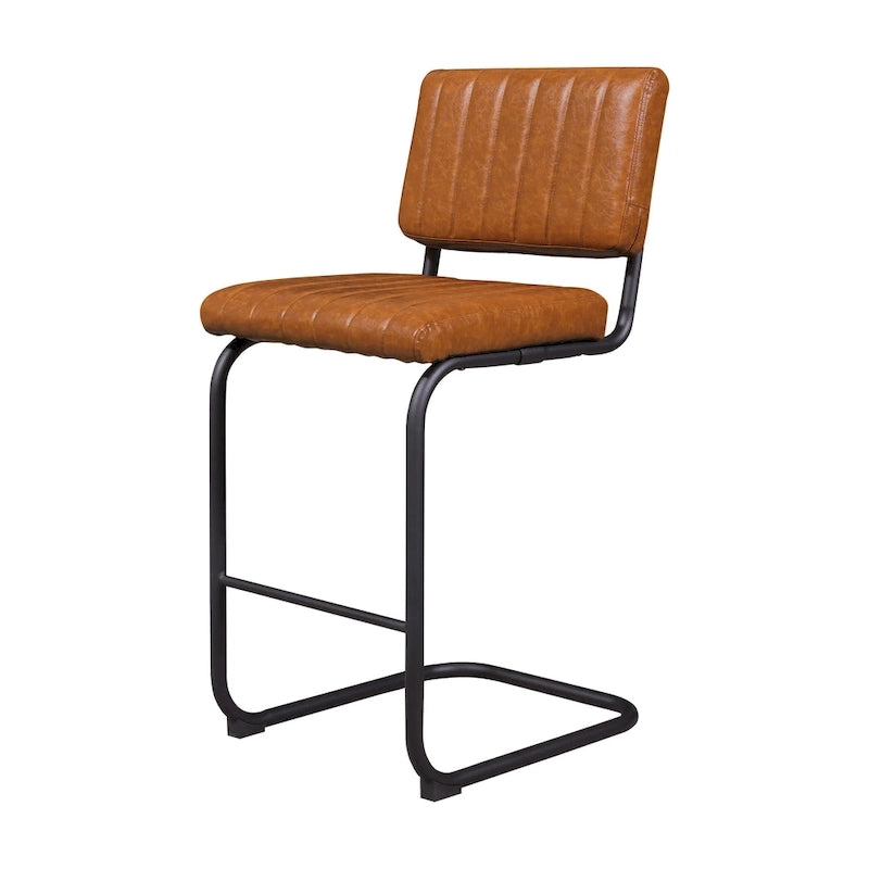 Tabourets de bar rembourrés style rustique Art Leon, hauteur comptoir (lot de 2)