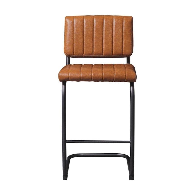 Tabourets de bar rembourrés style rustique Art Leon, hauteur comptoir (lot de 2)