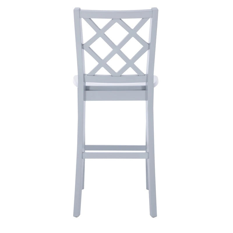 Tabouret de bar à manger en bois massif Catron à hauteur de comptoir
