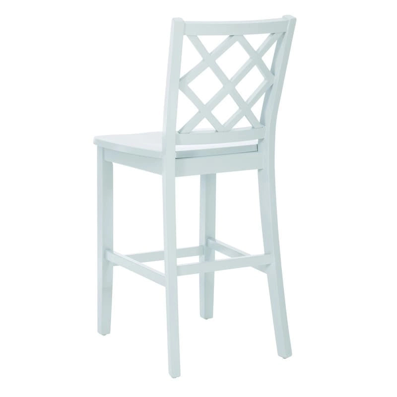Tabouret de bar à manger en bois massif Catron à hauteur de comptoir
