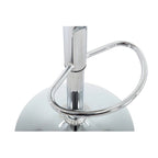 Tabouret de bar réglable en hauteur, finition chromée