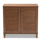 Meuble de rangement pour chaussures à 4 étagères Copper Grove Zdolbuniv Gris foncé