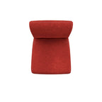 Tabourets de bar hauts Bennett en similicuir rouge (lot de 2)