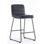 Tabourets de bar modernes rembourrés Lakeview, lot de 3