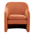 Fauteuil d'appoint en velours Zella