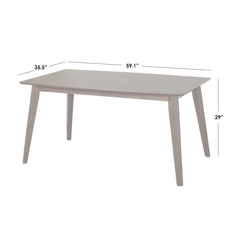 Ensemble de salle à manger 5 pièces Bernard Mid-Century Simple Living