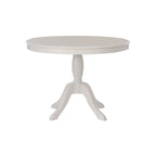 Table à pied rond en bois massif Josie