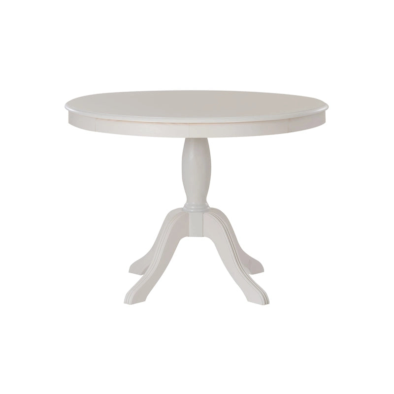 Table à pied rond en bois massif Josie