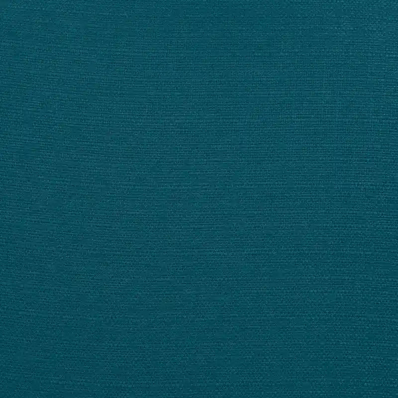 Fauteuil en lin bleu paon Mid-century Keflavik