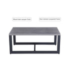 Table de jardin, table basse d'extérieur, table d'appoint de jardin