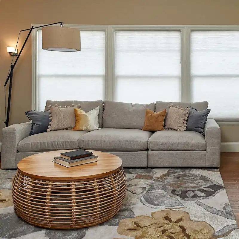  Doolittle Round Rattan Coffee Table