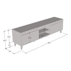 Meuble TV Nord II 67 - 19,1 H x 66,9 L x 15 P