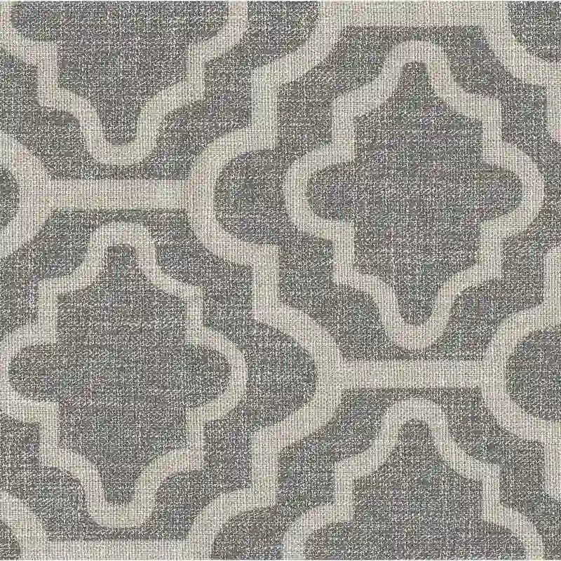 Chaise de salle à manger géométrique HomePop Parsons gris cendré (Lot de 2)