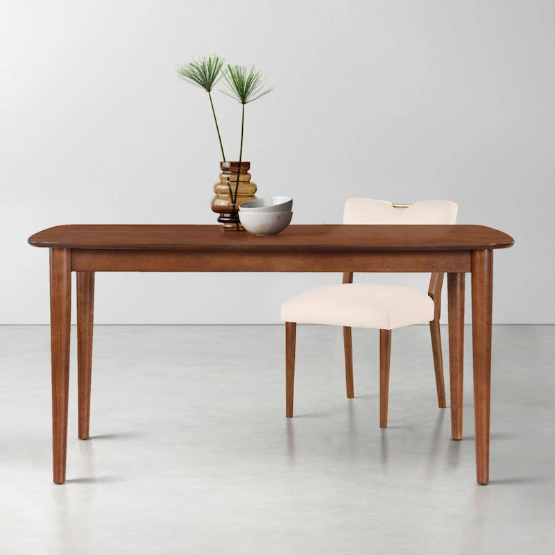 Belinda 59-inch Rectangular Leg Dining Table by 