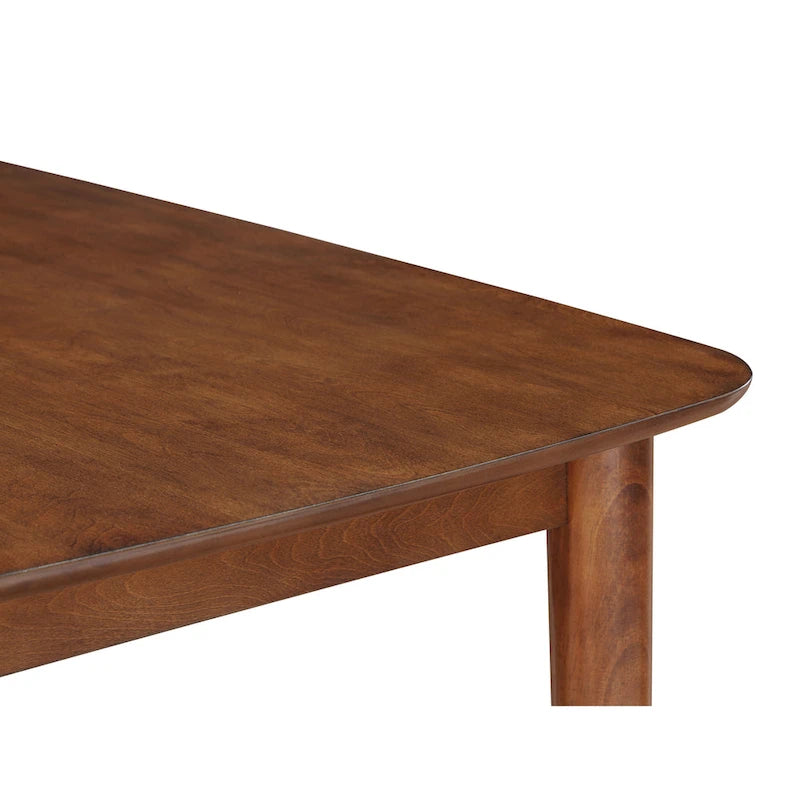 Table à manger rectangulaire Belinda 59 pouces avec pieds