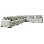 Signature Design by Ashley Regent Park Pewter, sectionnel 6 pièces - 171 larg. x 132 prof. x 39 haut.