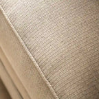 Ensemble de salon traditionnel 2 pièces beige Qyn