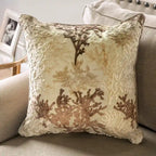 Ensemble de salon traditionnel 2 pièces beige Qyn
